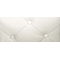 2-sitzige Couch BABY CHESTERFIELD - Farbe wei&szlig;