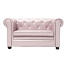 2-sitzige Couch BABY CHESTERFIELD  - perlmuttfarben