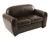 2-sitzige Couch BABY CLUB  - Farbe braun