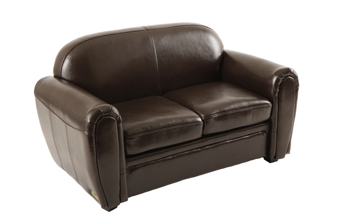 2-sitzige Couch BABY CLUB  - Farbe braun