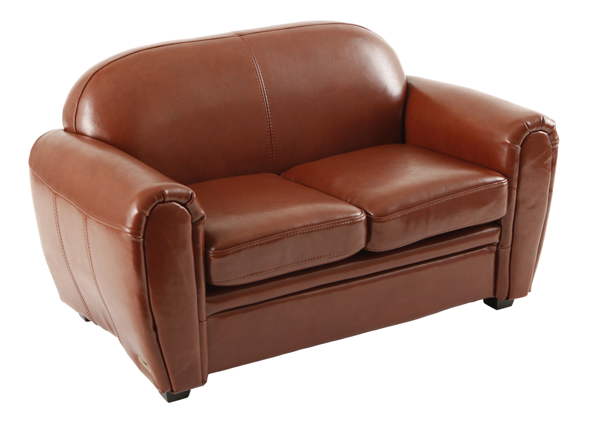 2-sitzige Couch  BABY CLUB  - Farbe hellbraun