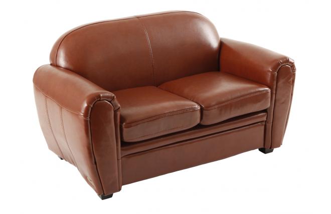 2-sitzige Couch  BABY CLUB  - Farbe hellbraun