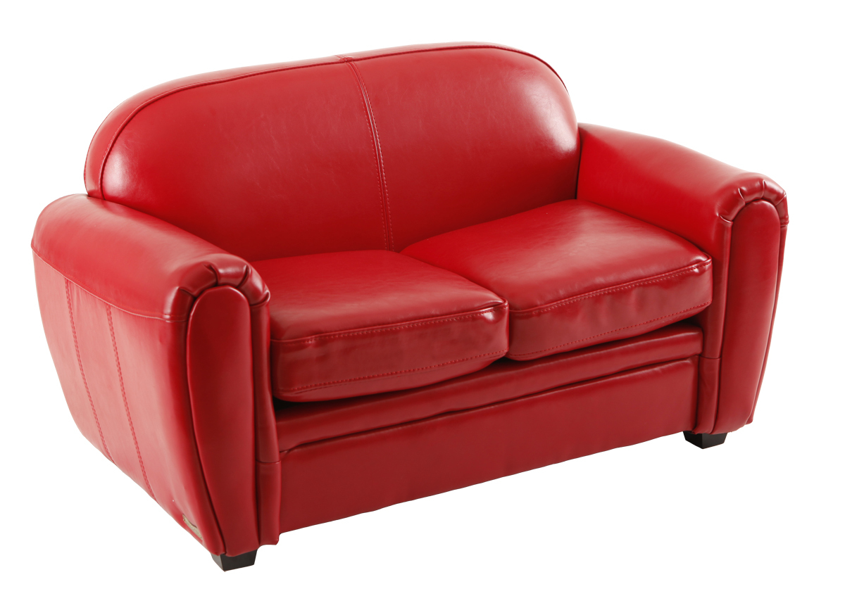 2-sitzige Couch BABY CLUB  - Farbe rot