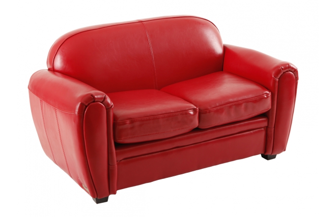 2-sitzige Couch BABY CLUB  - Farbe rot