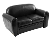 2-sitzige Couch BABY CLUB  - Farbe schwarz