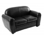 2-sitzige Couch BABY CLUB  - Farbe schwarz