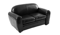 2-sitzige Couch BABY CLUB  - Farbe schwarz