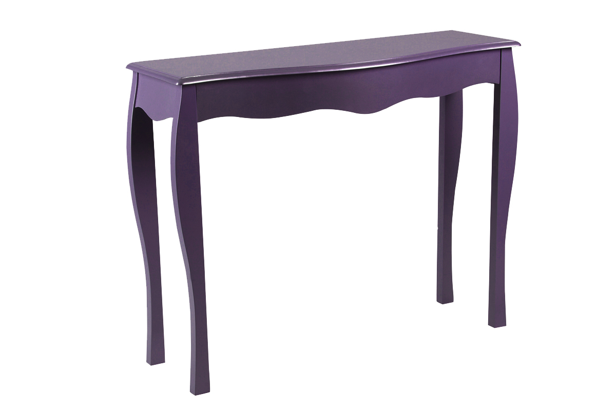 Badezimmerm&ouml;bel - Konsole LOUISA - veilchenblau