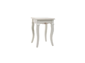 Barhocker BIANCA barock weiss