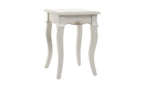 Barhocker BIANCA barock weiss