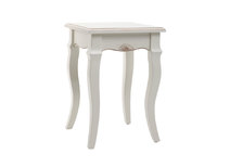 Barhocker BIANCA barock weiss