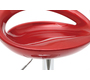 Barhocker / K&uuml;chenhocker Design COMET Farbe Weinrot - Satz von 2 