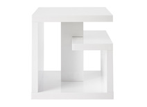 Beistelltisch HALTON design lackiert weiss