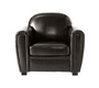 Brauner Club-Sessel � B&uuml;ffel-Leder