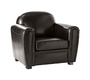 Brauner Club-Sessel � B&uuml;ffel-Leder