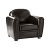 Brauner Club-Sessel � B&uuml;ffel-Leder