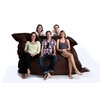 Braunes Riesensitzkissen aus Polyester FAMILY MILIBAG 