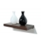 Braunes Wandregal  CHICAGO 60 cm