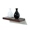 Braunes Wandregal  CHICAGO 60 cm