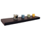 Braunes Wandregal CHICAGO � 91,5 cm