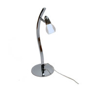 B&uuml;rolampe ARTICA metall-geb&uuml;rstet/Glas image pub1
