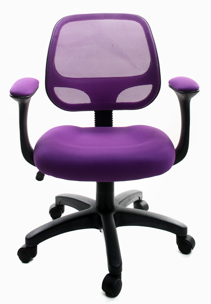 B&uuml;rosessel Masche Violett Cory