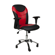 B&uuml;rosessel PAULO � rot und schwarz image pub1