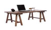 Couchtisch ANTIQUA industriell Holz 