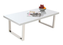 Couchtisch HALIFAX design lackiert weiss