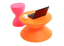 Couchtisch IDA design orange