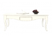 Couchtisch ROSALA barock weiss 