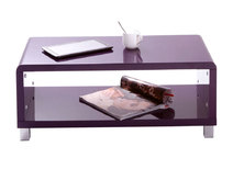 Couchtisch ROXY design lackiert violett 
