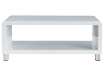 Couchtisch ROXY design lackiert weiss 