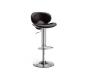 Design-Barhocker MERCURY - schokoladenfarben