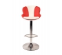 Design Barhocker ROCKY - wei&szlig; und rot image 2