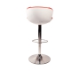 Design Barhocker ROCKY - wei&szlig; und rot image 3