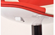 Design Barhocker ROCKY - wei&szlig; und rot image 4