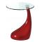 Design Beistelltisch COURBELLA - Kolorit rot