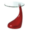 Design Beistelltisch COURBELLA - Kolorit rot