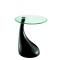 Design Beistelltisch COURBELLA -  schwarz