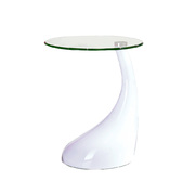Design Beistelltisch COURBELLA - wei&szlig; image pub1