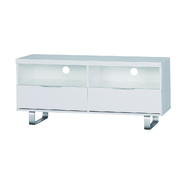 Design Fernsehm&ouml;bel LEA - 2 F&auml;cher und 2 Schubladen - wei&szlig; image pub1