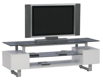 Design Fernsehm&ouml;bel TELMA - weisslackiert