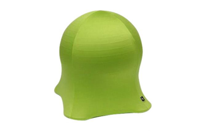 Design Polsterhocker / Sitzkissen JELLY FISH - Gr&uuml;n - Satz von 2