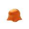 Design Polsterhocker / Sitzkissen JELLY FISH - orange - Satz von 2