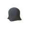 Design Polsterhocker / Sitzkissen JELLY FISH - schwarz - Satz von 2