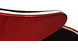 Design Sessel FLAME - rot, schwarz und wei&szlig; image 4