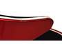Design Sessel FLAME - rot, schwarz und wei&szlig; image 4