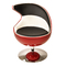 Design Sessel FLAME - rot, schwarz und wei&szlig; image pub1