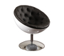 Design Sessel / Sitz NEW STANLEY Farbe schwarz und wei&szlig;